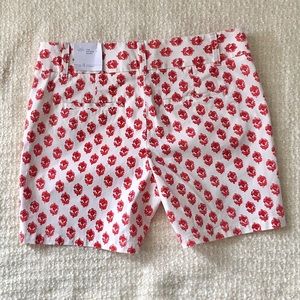 LOFT Shorts - Ann Taylor loft white and red shorts LOFT Shorts - Ann Taylor loft white and red shorts